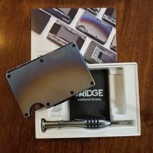 Ridge Titanium  Burnt Wallet